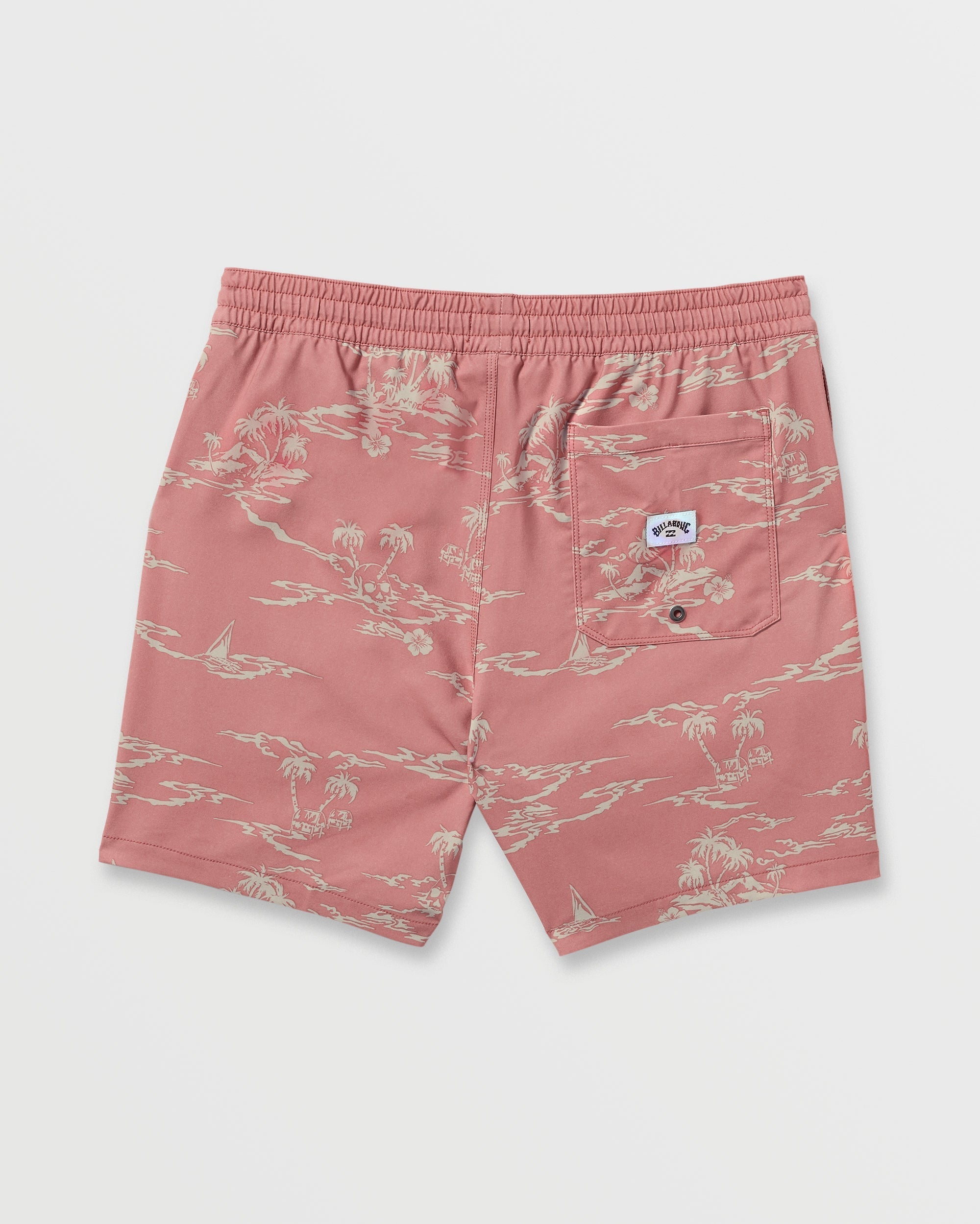 Lineup Laybacks 16 Trunks - Dusty Rose