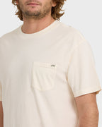 Essential Premium Wave Wash T-Shirt - Off White