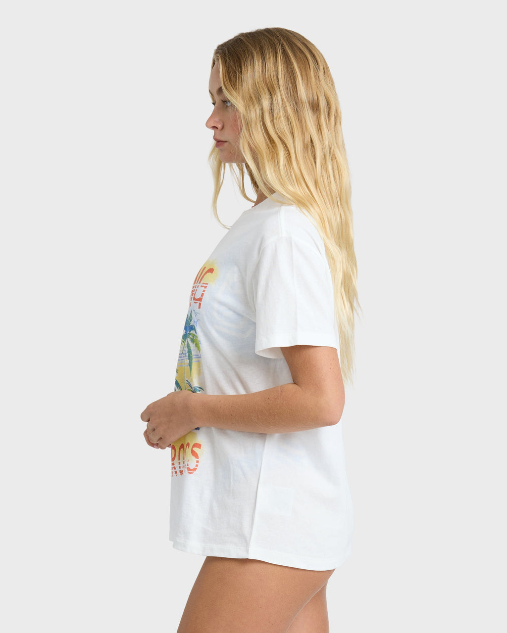 Lush Escape Short Sleeve T-Shirt - Salt Crystal
