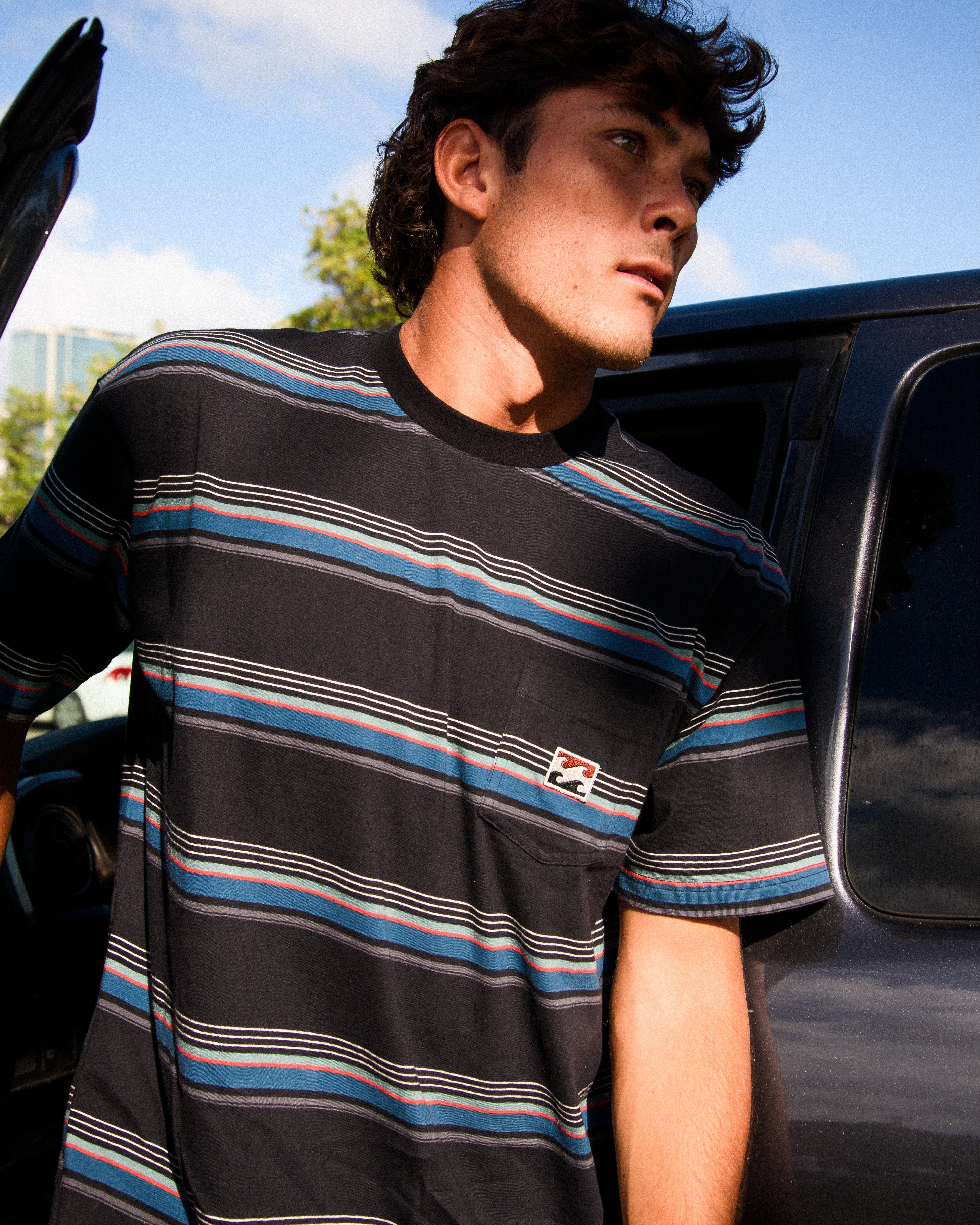 Baxter Short Sleeve Pocket Tee - Black