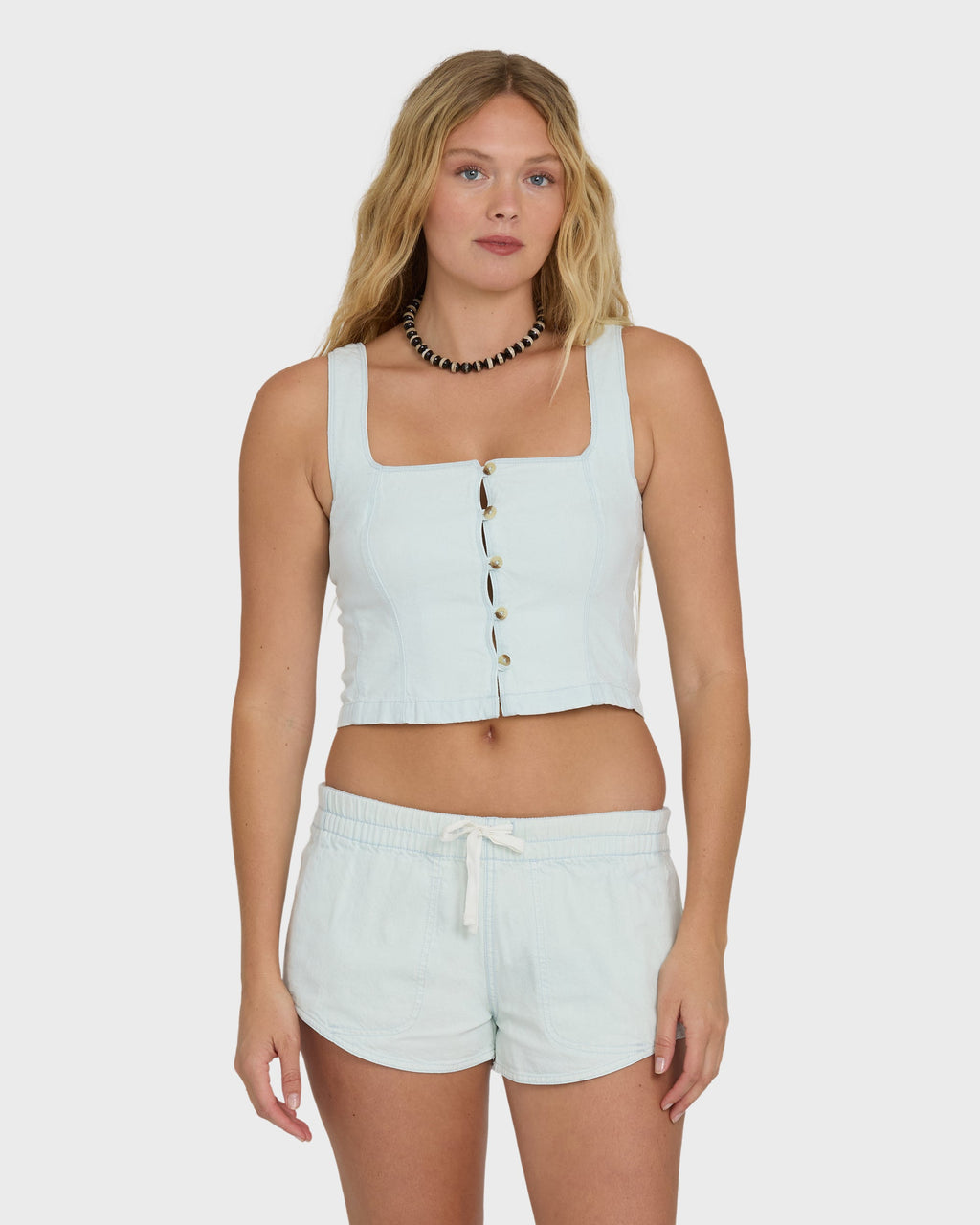 Eezy Waist Woven Shorts - Clearwater