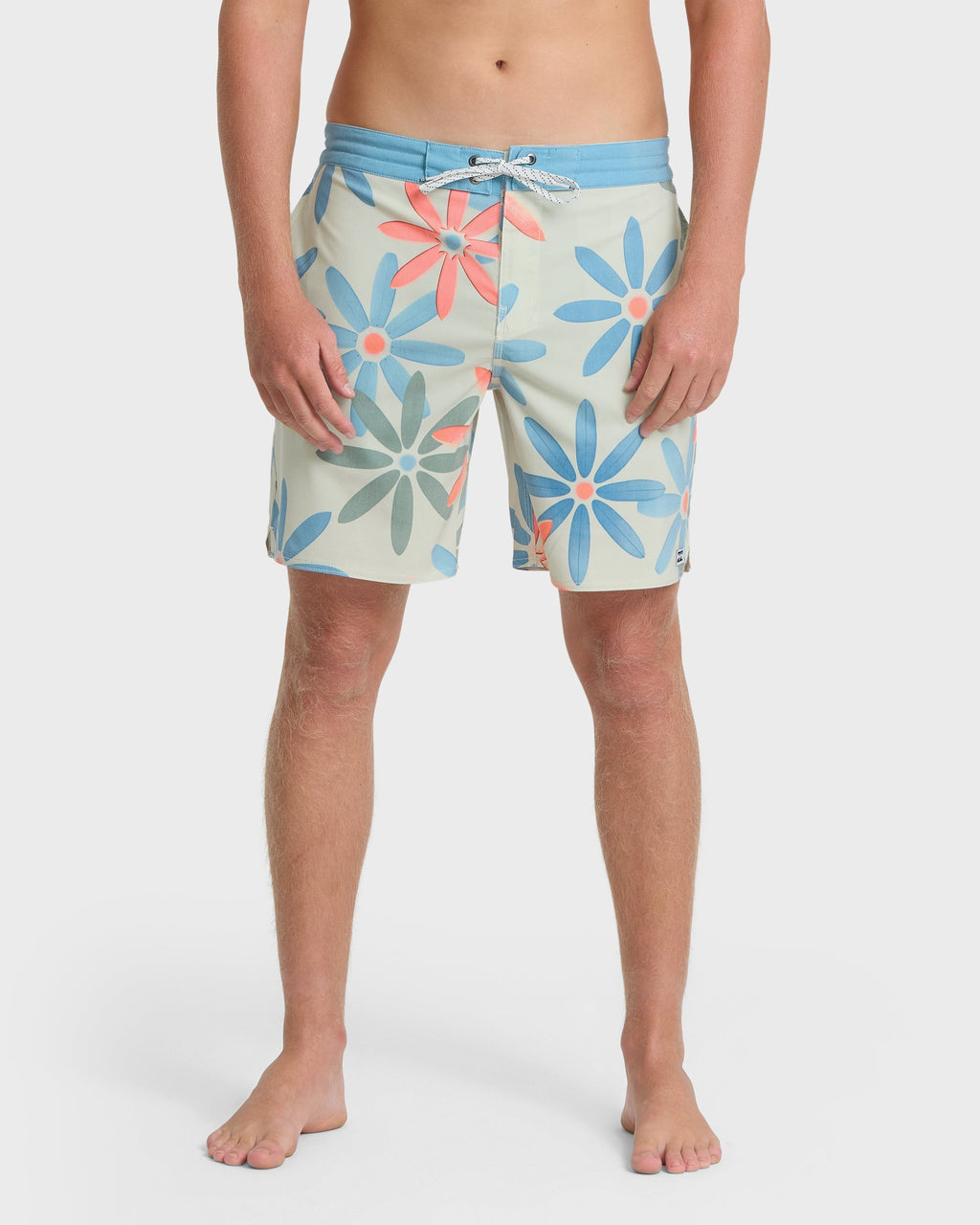 Good Times Lo Tide 17.5 Boardshorts - Blue Fog